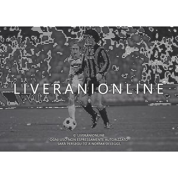 07-12-1983 MILANO COPPA RITORNO UEFA OTTAVI DI FINALE INTER -AUSTRIA VIENNA 1-1 NELLA FOTO EVARISTO BECCALOSSI AG ALDO LIVERANI SAS