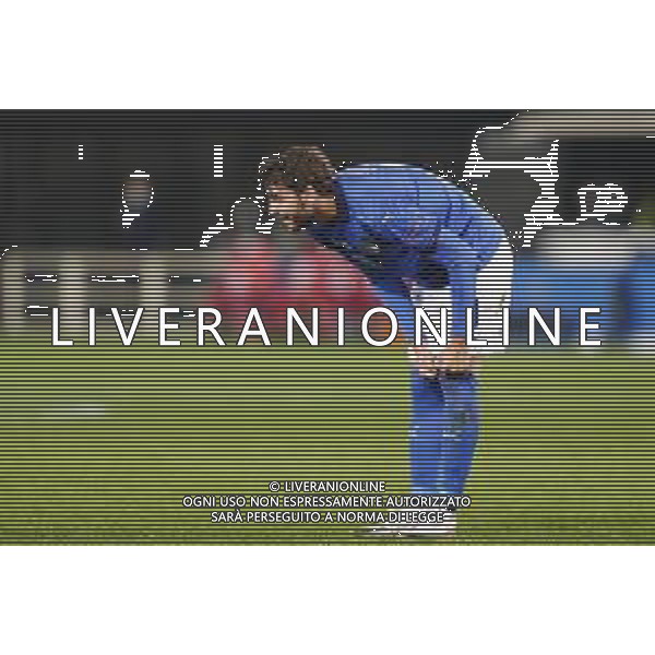 BERGAMO - UEFA Nations League gruppo A - ITALIA VS OLANDA paesi Bassi 14/10/2020 - nella foto: Locatelli Manuel(Italia) ©Claudio Zamagni/Agenzia Aldo Liverani s.a.s. Locatelli Manuel(Italia) during UEFA Nations League - group A between Italy and Netherlands at Gewiss Stadium on October 13 2020 in Bergamo Italy photo credit by Claudio Zamagni/Aldo Liverani Photo Agency
