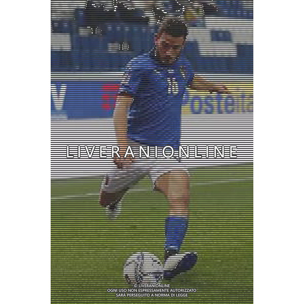 BERGAMO - UEFA Nations League gruppo A - ITALIA VS OLANDA paesi Bassi 14/10/2020 - nella foto: Florenzi Alessandro(Italia) ©Claudio Zamagni/Agenzia Aldo Liverani s.a.s. Florenzi Alessandro(Italia) during UEFA Nations League - group A between Italy and Netherlands at Gewiss Stadium on October 13 2020 in Bergamo Italy photo credit by Claudio Zamagni/Aldo Liverani Photo Agency