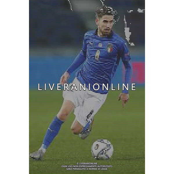 BERGAMO - UEFA Nations League gruppo A - ITALIA VS OLANDA paesi Bassi 14/10/2020 - nella foto: Jorginho(Italia) ©Claudio Zamagni/Agenzia Aldo Liverani s.a.s. Jorginho(Italia) during UEFA Nations League - group A between Italy and Netherlands at Gewiss Stadium on October 13 2020 in Bergamo Italy photo credit by Claudio Zamagni/Aldo Liverani Photo Agency