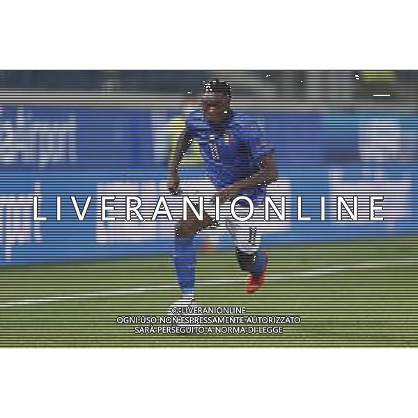 BERGAMO - UEFA Nations League gruppo A - ITALIA VS OLANDA paesi Bassi 14/10/2020 - nella foto: Moise Kean(Italia) ©Claudio Zamagni/Agenzia Aldo Liverani s.a.s. Moise Kean(Italia) during UEFA Nations League - group A between Italy and Netherlands at Gewiss Stadium on October 13 2020 in Bergamo Italy photo credit by Claudio Zamagni/Aldo Liverani Photo Agency