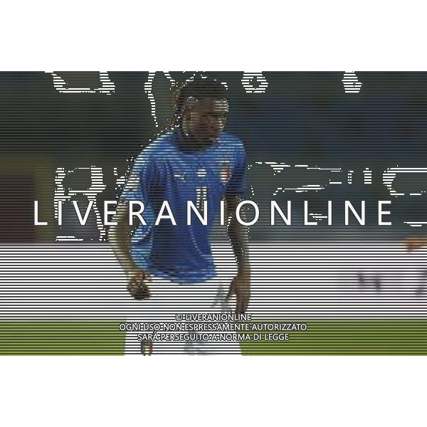 BERGAMO - UEFA Nations League gruppo A - ITALIA VS OLANDA paesi Bassi 14/10/2020 - nella foto: Moise Kean(Italia) ©Claudio Zamagni/Agenzia Aldo Liverani s.a.s. Moise Kean(Italia) during UEFA Nations League - group A between Italy and Netherlands at Gewiss Stadium on October 13 2020 in Bergamo Italy photo credit by Claudio Zamagni/Aldo Liverani Photo Agency
