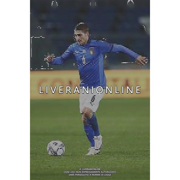BERGAMO - UEFA Nations League gruppo A - ITALIA VS OLANDA paesi Bassi 14/10/2020 - nella foto: Verratti Marco (Italia) ©Claudio Zamagni/Agenzia Aldo Liverani s.a.s. Verratti Marco (Italia) during UEFA Nations League - group A between Italy and Netherlands at Gewiss Stadium on October 13 2020 in Bergamo Italy photo credit by Claudio Zamagni/Aldo Liverani Photo Agency
