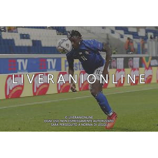 BERGAMO - UEFA Nations League gruppo A - ITALIA VS OLANDA paesi Bassi 14/10/2020 - nella foto: Moise Kean(Italia) ©Claudio Zamagni/Agenzia Aldo Liverani s.a.s. Moise Kean(Italia) during UEFA Nations League - group A between Italy and Netherlands at Gewiss Stadium on October 13 2020 in Bergamo Italy photo credit by Claudio Zamagni/Aldo Liverani Photo Agency