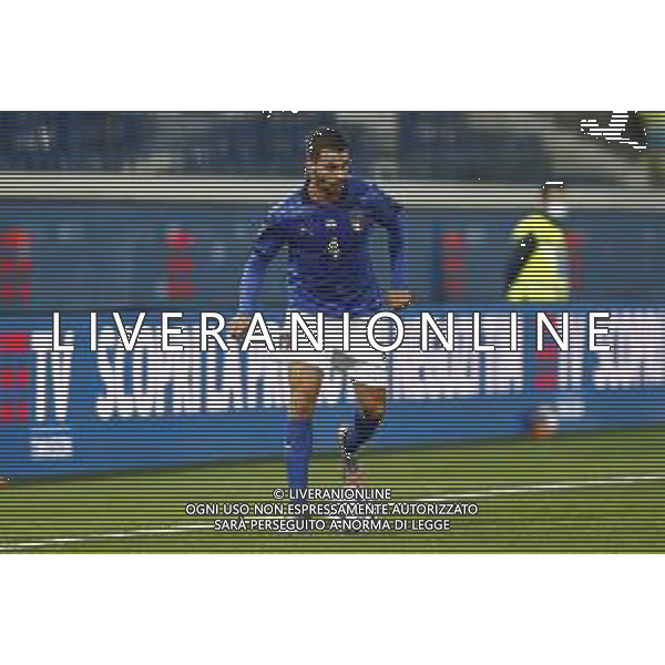 BERGAMO - UEFA Nations League gruppo A - ITALIA VS OLANDA paesi Bassi 14/10/2020 - nella foto: Spinazzola Leonardo(Italia) ©Claudio Zamagni/Agenzia Aldo Liverani s.a.s. Spinazzola Leonardo(Italia) during UEFA Nations League - group A between Italy and Netherlands at Gewiss Stadium on October 13 2020 in Bergamo Italy photo credit by Claudio Zamagni/Aldo Liverani Photo Agency
