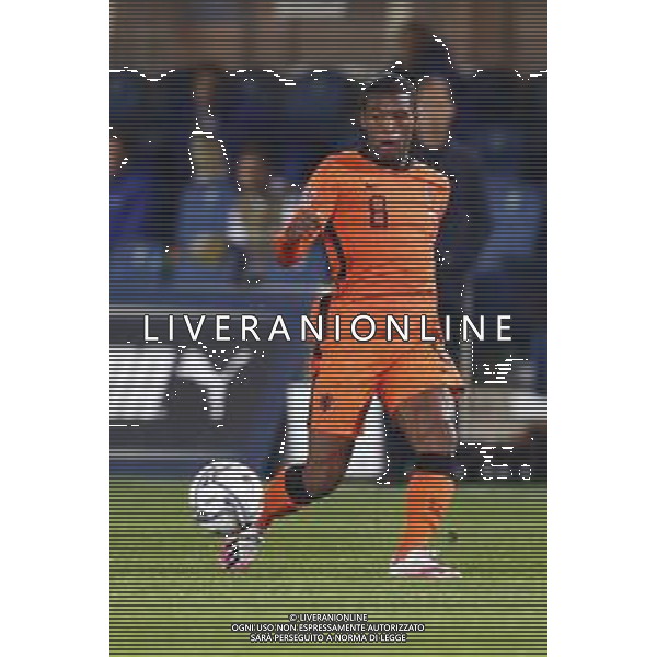 BERGAMO - UEFA Nations League gruppo A - ITALIA VS OLANDA paesi Bassi 14/10/2020 - nella foto: Georginio Wijnaldum(Olanda - Paesi Bassi - Netherlands) ©Claudio Zamagni/Agenzia Aldo Liverani s.a.s. Georginio Wijnaldum(Olanda - Paesi Bassi - Netherlands) during UEFA Nations League - group A between Italy and Netherlands at Gewiss Stadium on October 13 2020 in Bergamo Italy photo credit by Claudio Zamagni/Aldo Liverani Photo Agency