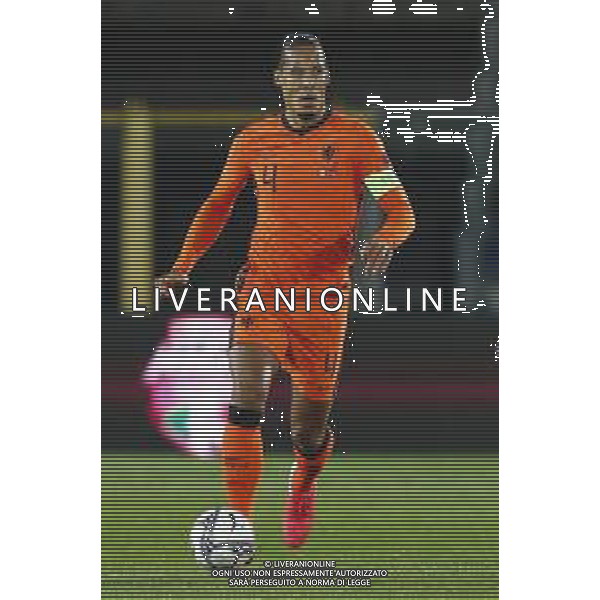 BERGAMO - UEFA Nations League gruppo A - ITALIA VS OLANDA paesi Bassi 14/10/2020 - nella foto: Virgil van Dijk(Olanda - Paesi Bassi - Netherlands) ©Claudio Zamagni/Agenzia Aldo Liverani s.a.s. Virgil van Dijk(Olanda - Paesi Bassi - Netherlands) during UEFA Nations League - group A between Italy and Netherlands at Gewiss Stadium on October 13 2020 in Bergamo Italy photo credit by Claudio Zamagni/Aldo Liverani Photo Agency