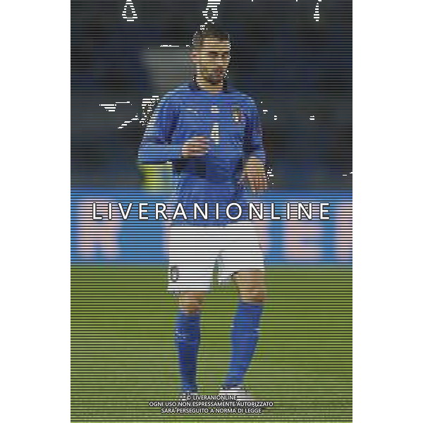 BERGAMO - UEFA Nations League gruppo A - ITALIA VS OLANDA paesi Bassi 14/10/2020 - nella foto: Spinazzola Leonardo(Italia) ©Claudio Zamagni/Agenzia Aldo Liverani s.a.s. Spinazzola Leonardo(Italia) during UEFA Nations League - group A between Italy and Netherlands at Gewiss Stadium on October 13 2020 in Bergamo Italy photo credit by Claudio Zamagni/Aldo Liverani Photo Agency