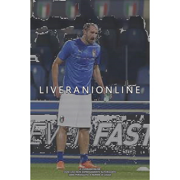 BERGAMO - UEFA Nations League gruppo A - ITALIA VS OLANDA paesi Bassi 14/10/2020 - nella foto: Chiellini Giorgio(Italia) ©Claudio Zamagni/Agenzia Aldo Liverani s.a.s. Chiellini Giorgio(Italia) during UEFA Nations League - group A between Italy and Netherlands at Gewiss Stadium on October 13 2020 in Bergamo Italy photo credit by Claudio Zamagni/Aldo Liverani Photo Agency