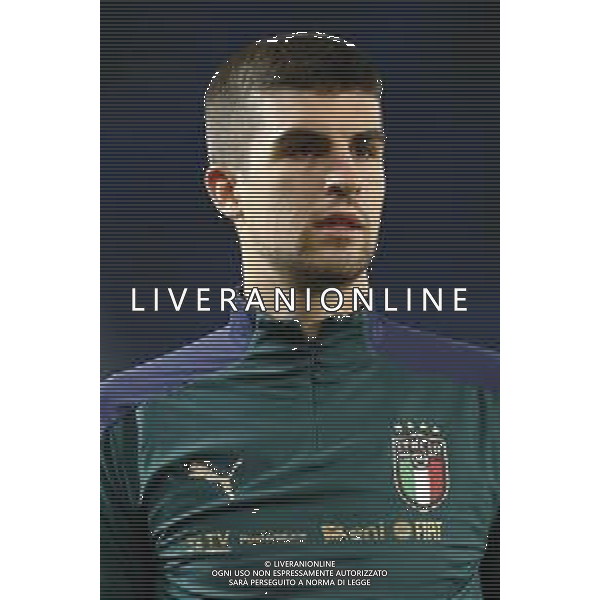 BERGAMO - UEFA Nations League gruppo A - ITALIA VS OLANDA paesi Bassi 14/10/2020 - nella foto: Mancini Gianluca(Italia) ©Claudio Zamagni/Agenzia Aldo Liverani s.a.s. Mancini Gianluca(Italia) during UEFA Nations League - group A between Italy and Netherlands at Gewiss Stadium on October 13 2020 in Bergamo Italy photo credit by Claudio Zamagni/Aldo Liverani Photo Agency