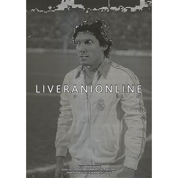 02-03-1983 MILANO ANDATA QUARTI DI FINALE DI COPPA DELLE COPPE INTER REAL MADRID 1-1 NELLA FOTO SANTILLANA AG ALDO LIVERANI SAS