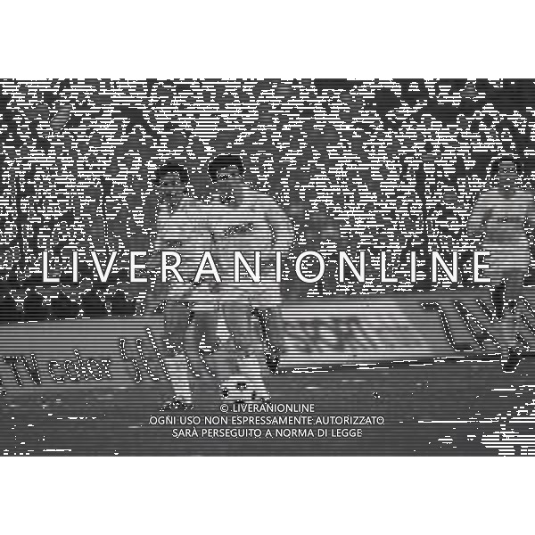 02-03-1983 MILANO ANDATA QUARTI DI FINALE DI COPPA DELLE COPPE INTER REAL MADRID 1-1 NELLA FOTO JUANITO AG ALDO LIVERANI SAS