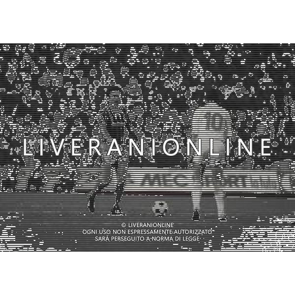 02-03-1983 MILANO ANDATA QUARTI DI FINALE DI COPPA DELLE COPPE INTER REAL MADRID 1-1 NELLA FOTO HANSI MULLER AG ALDO LIVERANI SAS
