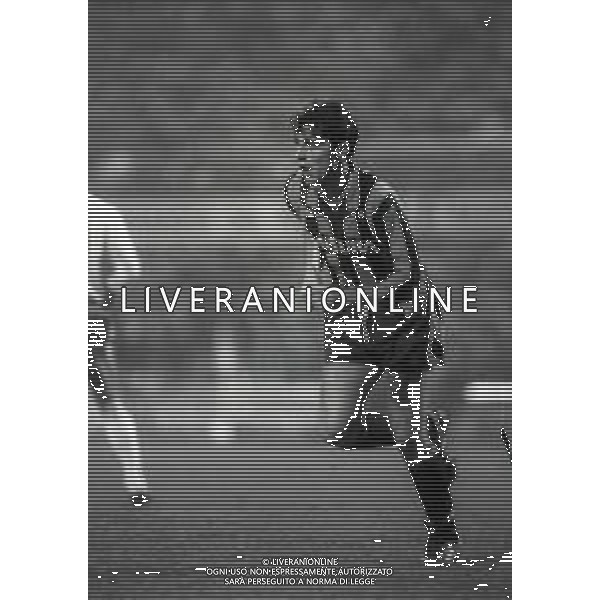 27-11-1985 MILANO ANDATA OTTAVI I DI FINALE INTER LEGIA VARSAVIA 0-0 NELLA FOTO MASSIMO PELLEGRINI AG ALDO LIVERANI SAS
