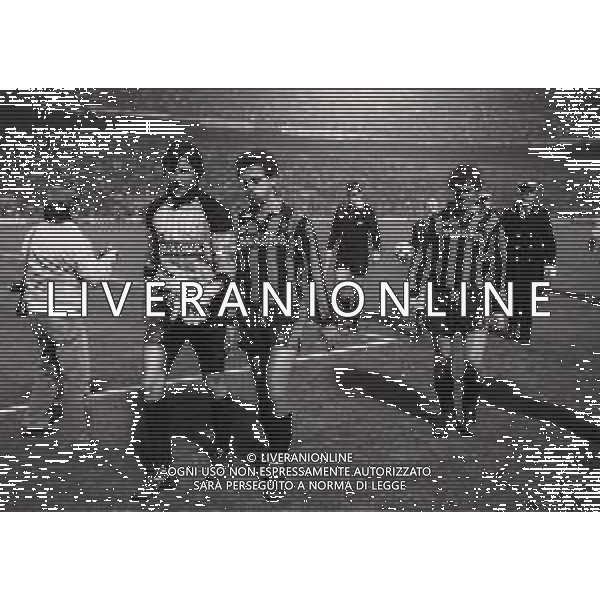 27-11-1985 MILANO ANDATA OTTAVI I DI FINALE INTER LEGIA VARSAVIA 0-0 NELLA FOTO WALTER ZENGA RICCARDO FERRI E FULVIO COLLOVATI AG ALDO LIVERANI SAS