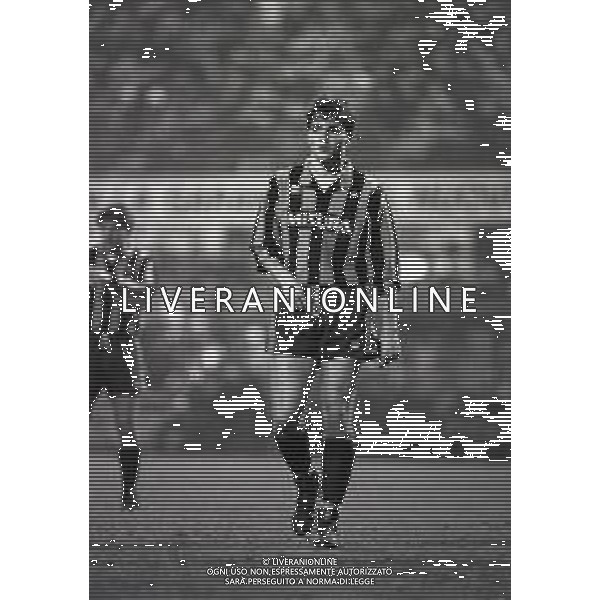 27-11-1985 MILANO ANDATA OTTAVI I DI FINALE INTER LEGIA VARSAVIA 0-0 NELLA FOTO MASSIMO PELLEGRINI AG ALDO LIVERANI SAS