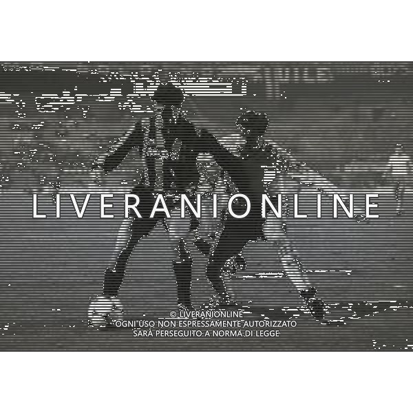 27-11-1985 MILANO ANDATA OTTAVI I DI FINALE INTER LEGIA VARSAVIA 0-0 NELLA FOTO ALESSANDRO ALTOBELLI AG ALDO LIVERANI SAS