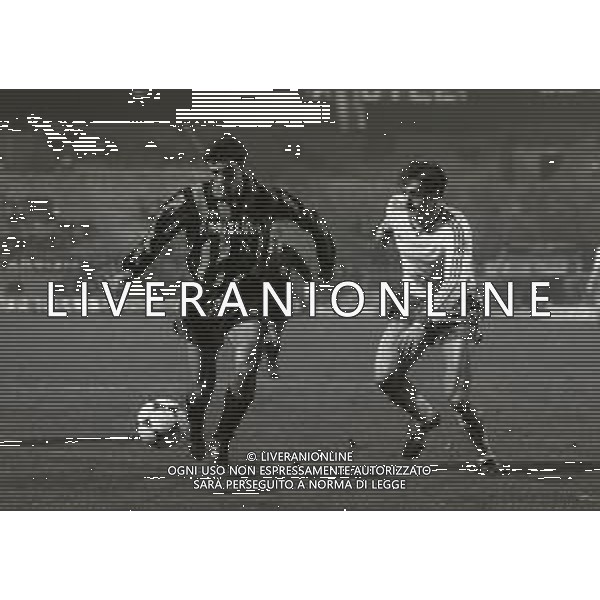 27-11-1985 MILANO ANDATA OTTAVI I DI FINALE INTER LEGIA VARSAVIA 0-0 NELLA FOTO ALESSANDRO ALTOBELLI AG ALDO LIVERANI SAS