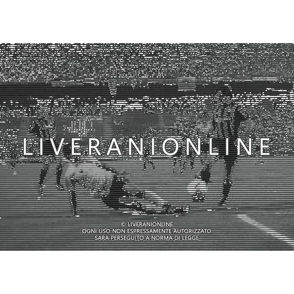 17-09-1986 MILANO ANDATA TRENTADUESIMI DI FINALE DI COPPA UEFA INTER AEK ATENE 2-0 NELLA FOTO OLIVIERO GARLINI AG ALDO LIVERANI SAS