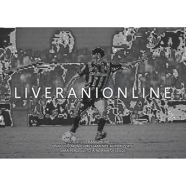 17-09-1986 MILANO ANDATA TRENTADUESIMI DI FINALE DI COPPA UEFA INTER AEK ATENE 2-0 NELLA FOTO GIUSEPPE BARESI AG ALDO LIVERANI SAS