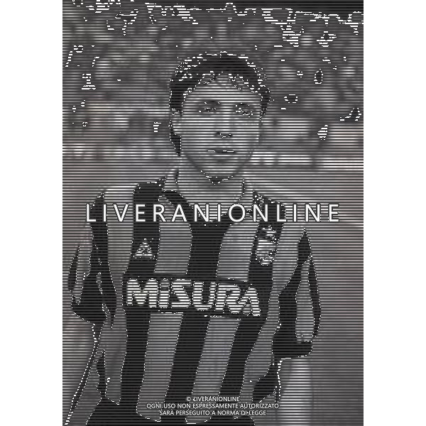 06-05-1987 MILANO COPPA ITALIA INTER CREMONESE 1-1 AI RIGORI 3-5 NELLA FOTO MASSIMO CIOCCI AG ALDO LIVERANI SAS