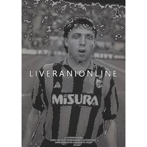 06-05-1987 MILANO COPPA ITALIA INTER CREMONESE 1-1 AI RIGORI 3-5 NELLA FOTO MASSIMO CIOCCI AG ALDO LIVERANI SAS