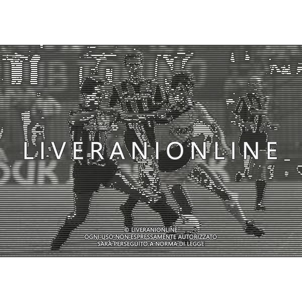 07-09-1986 MILANO COPPA ITALIA INTER UDINESE 2-1 NELLA FOTO NICOLA ZANONE E RICCARDO FERRI AG ALDO LIVERANI SAS