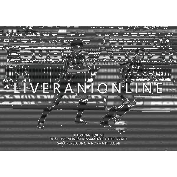 07-09-1986 MILANO COPPA ITALIA INTER UDINESE 2-1 NELLA FOTO DANIEL PASSARELLA AG ALDO LIVERANI SAS