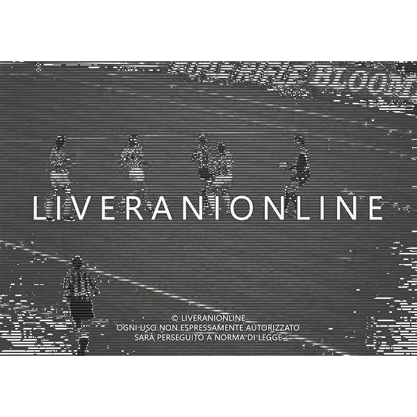 08-11-1987 MILANO CAMPIONATO DI CALCIO SERIE A INTER ASCOLI 2-2 NELLA FOTO AZIONE DI GIOCO AG ALDO LIVERANI SAS