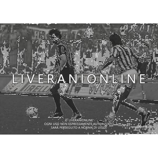 08-11-1987 MILANO CAMPIONATO DI CALCIO SERIE A INTER ASCOLI 2-2 NELLA FOTO ANDREA MANDORLINI AG ALDO LIVERANI SAS