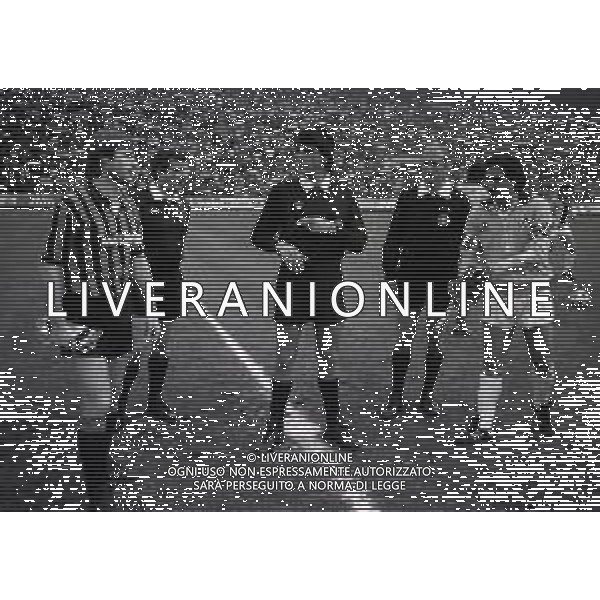 08-05-1983 MILANO CAMPIONATO DI CALCIO SERIE A INTER-UDINESE 1-1 NELLA FOTO GABRIELE ORIALI-ARBITRO PIERI CLAUDO-FRANCO CAUSIO AG ALDO LIVERANI SAS
