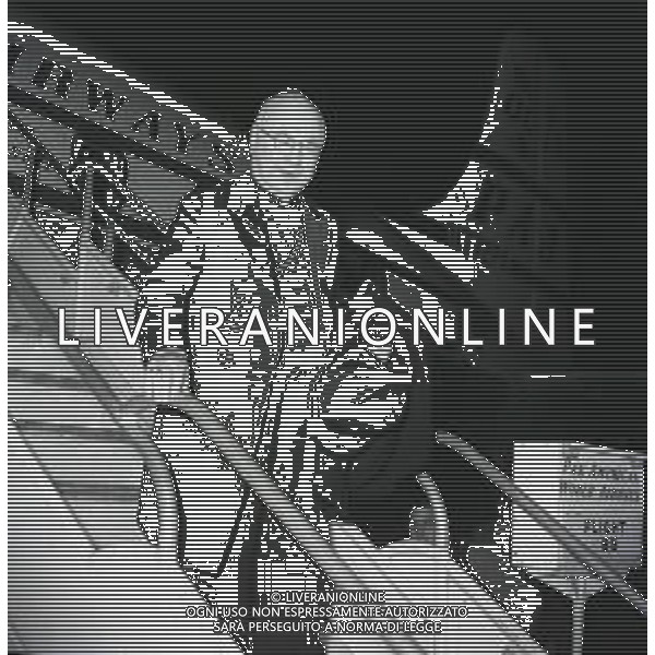 RETROSPETTIVA CARDINALE FRANCIS JOSEPH SPELLMAN ARCIVESCOVO CATTOLICO STATUNITENSE NELLA FOTO IL CARDINALE FRANCIS SPELLAMN IN PIAZZA SAN PIETRO A ROMA NELL\'ANNO 1955 AG ALDO LIVERANI SAS