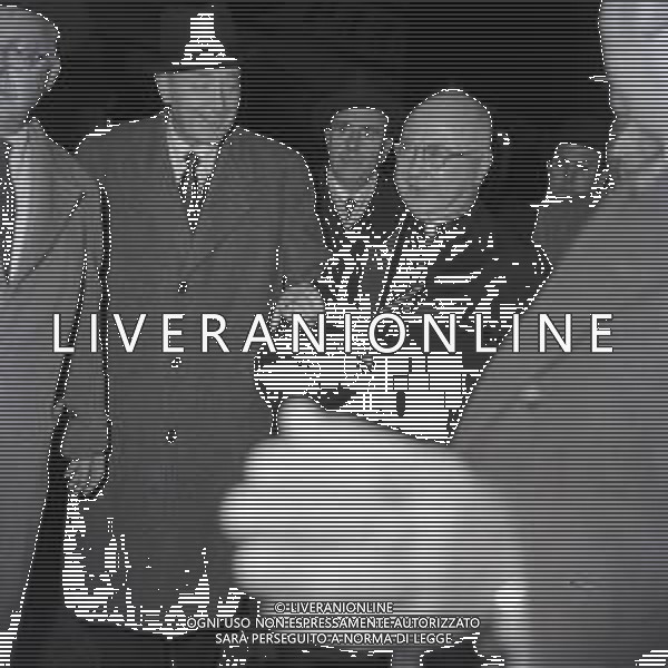 RETROSPETTIVA CARDINALE FRANCIS JOSEPH SPELLMAN ARCIVESCOVO CATTOLICO STATUNITENSE NELLA FOTO IL CARDINALE FRANCIS SPELLAMN IN PIAZZA SAN PIETRO A ROMA NELL\'ANNO 1955 AG ALDO LIVERANI SAS