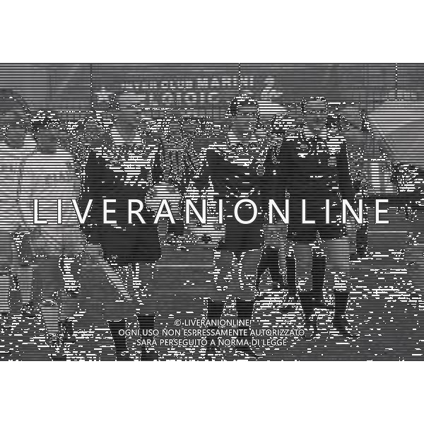 25-03-1984 MILANO CAMPIONATO DI CALCIO SERIE A INTER GENOA 1-1 NELLA FOTO ARBITRO ROSARIO LO BELLO AG ALDO LIVERANI SAS