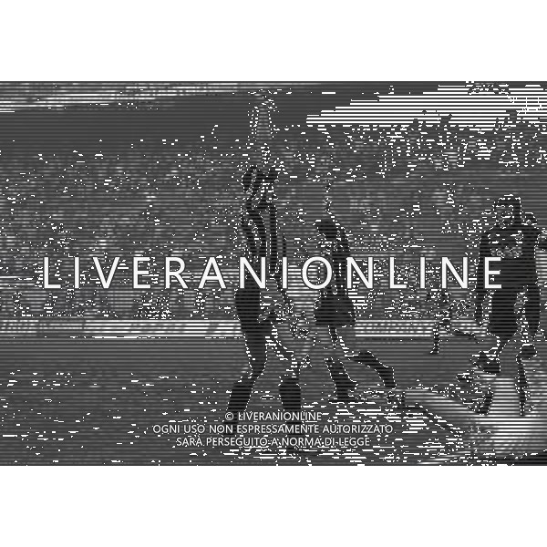 25-03-1984 MILANO CAMPIONATO DI CALCIO SERIE A INTER GENOA 1-1 NELLA FOTO GOAL ALESSANDRO ALTOBELLI AG ALDO LIVERANI SAS