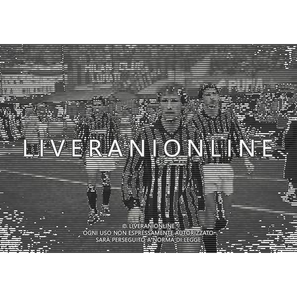 25-11-1984 MILANO CAMPIONATO DI CALCIO SERIE A MILAN -SAMPDORIA 0-1 NELLA FOTO FRANCO BARESI AG ALDO LIVERANI SAS