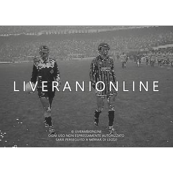 25-11-1984 MILANO CAMPIONATO DI CALCIO SERIE A MILAN -SAMPDORIA 0-1 NELLA FOTO ARBIRO ROMEO PAPARESTA E FRANCO BARESI AG ALDO LIVERANI SAS