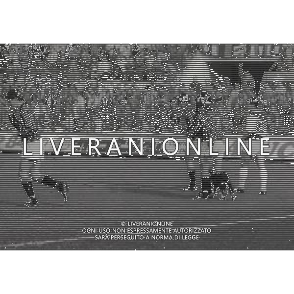 25-03-1984 MILANO CAMPIONATO DI CALCIO SERIE A MILAN-UDINESE 2-0 NELLA FOTO ABBRACCI GIOCATORI MILAN DOPO IL GOAL AG ALDO LIVERANI SAS