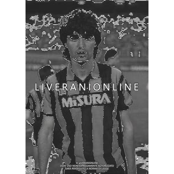 21-05-1986 MILANO QUARTI DI FINALE DI COPPA ITALIA INTER ROMA 2-1 NELLA FOTO DANIELE BERNAZZANI AG ALDO LIVERANI SAS