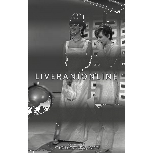 RETROSPETTIVA CLAUDIA CARDINALE ATTRICE NELLA FOTO CLAUDIA CARDINALE A MILANO NELL\'ANNO 1966 CON IL REGISTA ANTONELLO FALQUI E RITA PAVONE AG ALDO LIVERANI SAS 