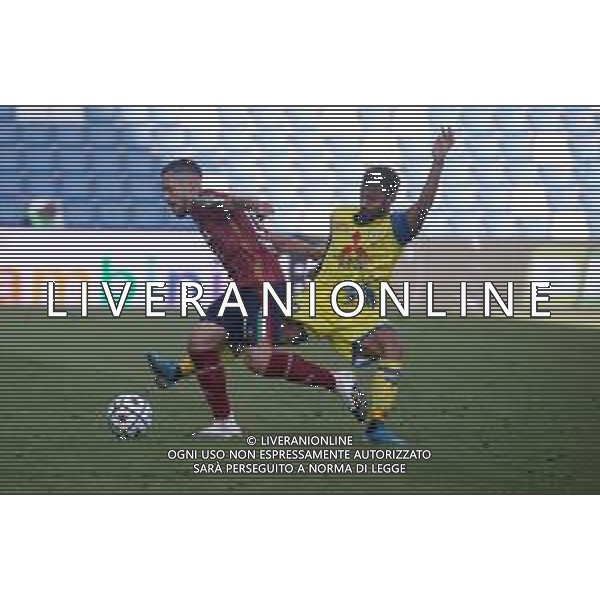 REGGIANA - CHIEVO CAMPIONATO CALCIO SERIE BKT 17.10.2020 NELLA FOTO RADREZZA E GARRITANO ©SANTANDREA / AGENZIA ALDO LIVERANI SAS