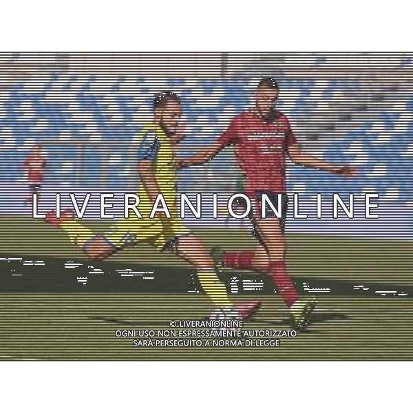 REGGIANA - CHIEVO CAMPIONATO CALCIO SERIE BKT 17.10.2020 NELLA FOTO CANOTTO E MARTINELLI ©SANTANDREA / AGENZIA ALDO LIVERANI SAS