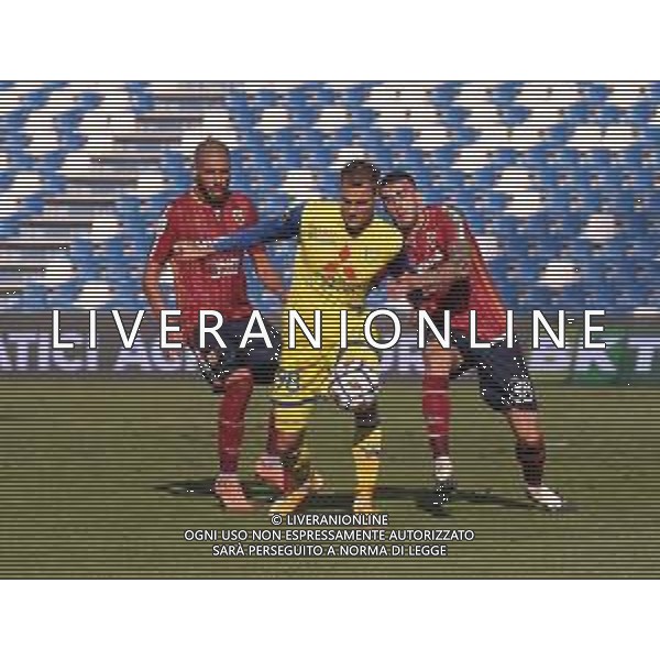 REGGIANA - CHIEVO CAMPIONATO CALCIO SERIE BKT 17.10.2020 NELLA FOTO ESPECHE, DE LUCA E MURATORE ©SANTANDREA / AGENZIA ALDO LIVERANI SAS