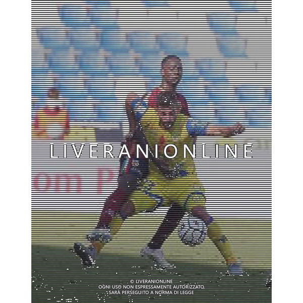 REGGIANA - CHIEVO CAMPIONATO CALCIO SERIE BKT 17.10.2020 NELLA FOTO GYAMFI E DJORDJEVIC ©SANTANDREA / AGENZIA ALDO LIVERANI SAS