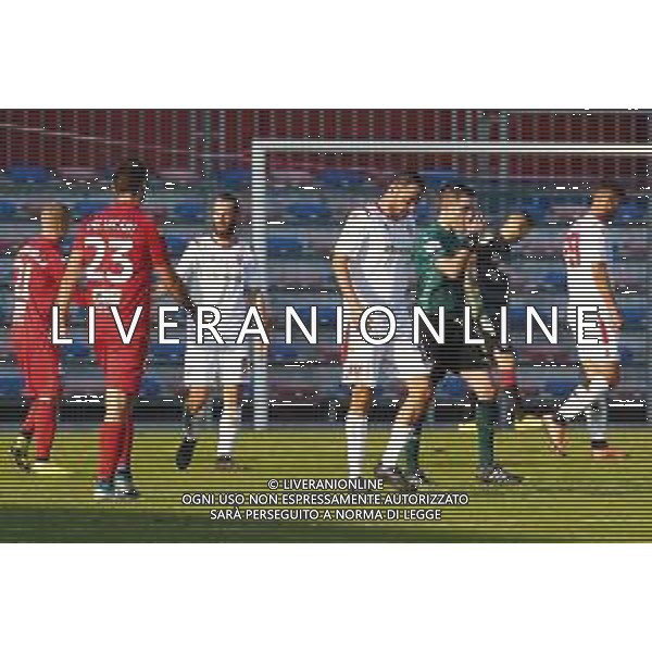 Virtus Verona - Vis Pesaro Campionato di calcio serie C girone B 17/10/2020 nella foto: delusione pesaro a fine partita ©Claudio Zamagni/Agenzia Aldo Liverani s.a.s. / AGENZIA ALDO LIVERANI SAS