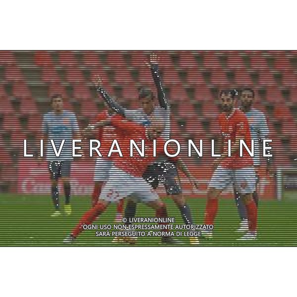 Triestina vs Ravenna - Campionato di Calcio Serie C - Lega Pro 2020/2021, 17 ottobre 2020 Trieste, Italia Nella foto: Marco Marozzi (Ravenna) contrastato da Simone Calvano (Triestina) @LM/Franco Debernardi©SERVIZIO AGENZIA ALDO LIVERANI SAS