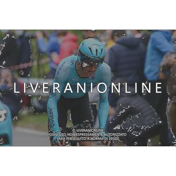 Conegliano - Valdobbiadene - Giro d\'Italia, 17 ottobre 2020 Valdobbiadene, Italia Nella foto: Jakob Fuglsang (Team Astana) @LM/Luca Tedeschi/ AGENZIA ALDO LIVERANI SAS