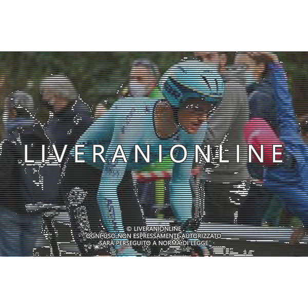 Conegliano - Valdobbiadene - Giro d\'Italia, 17 ottobre 2020 Valdobbiadene, Italia Nella foto: Jakob Fuglsang (Team Astana) @LM/Luca Tedeschi/ AGENZIA ALDO LIVERANI SAS