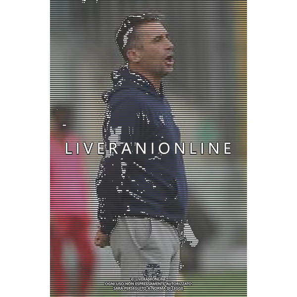 Triestina vs Ravenna - Campionato di Calcio Serie C - Lega Pro 2020/2021, 17 ottobre 2020 Trieste, Italia Nella foto: Giuseppe Maggi, allenatore del Ravenna osserva da bordo campo @LM/Franco Debernardi ©SERVIZIO AGENZIA ALDO LIVERANI SAS