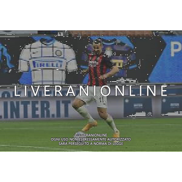 Zlatan Ibrahimovic (Milan) secondo gol del 2 a 0 Milan Inter vs Milan Campionato Serie A TIM - 4¬∞ giornata Milano 17-10-2020 Stadio Giuseppe Meazza - San Siro foto Roberto Garavaglia - agenzia Aldo Liverani sas/ AGENZIA ALDO LIVERANI SAS
